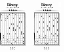Image result for Printable Binary Puzzles