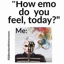 Image result for Gerard Way G-Note Meme