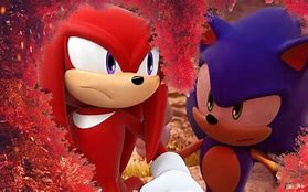 Image result for Knuckles Holding Sonic