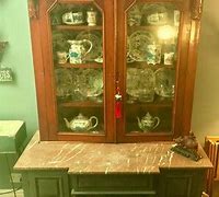 Image result for Antique Marble Top Dresser with Mirror