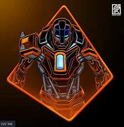 Image result for Neon Iron Man
