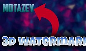 Image result for 3D Watermark Icon
