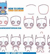Image result for How to Draw Chibi Batman