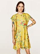 Image result for Zara Yellow Dress
