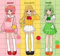 Image result for Anime Girl Outfits