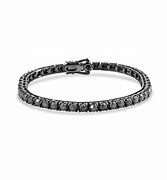 Image result for Black Bracelet with Gold and Diamonds