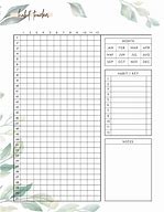 Image result for Habit Tracker Planner Free Printables