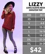Image result for Girls Top Size Chart