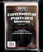 Image result for BCW Postcard Sleeves