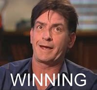 Image result for Charlie Sheen Sweating