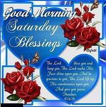 Image result for Good Morning Saturday Blessings Quotes