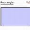 Image result for Rectangular Shape with Mesurment