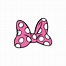 Image result for Hot Pink Minnie Mouse SVG
