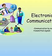 Image result for Images of Electronic Communication