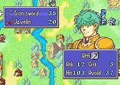 Image result for Fire Emblem GBA Status Screens
