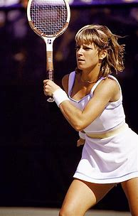 Image result for Chris Evert New Haircut