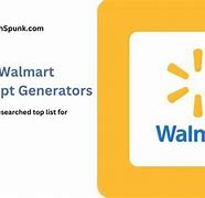 Image result for Walmart Receipt Generator