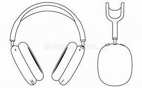 Image result for Air Pods Max Headphones Being Worn
