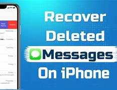 Image result for Find Deleted Messages iPhone