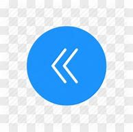 Image result for Blue Back Button Icon