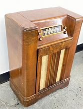 Image result for Antique Console Radio Record Player