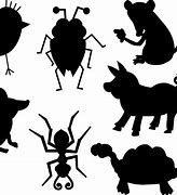 Image result for Baby Animal Silhouette