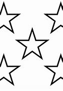 Image result for 5 Stars Clip Art Black and White