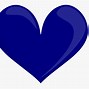 Image result for Dark Blue Heart Clip Art