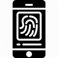 Image result for Fingerprint Sensor Phone Icon