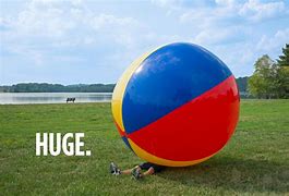 Image result for Giant Red Beach Ball