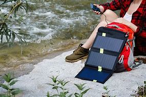 Image result for Waterproof Solar Backpack
