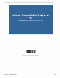 Image result for Boeing Maintenance Manual