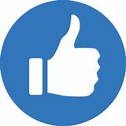 Image result for Blue Thumbs Up Icon