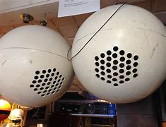 Image result for Vintage Floor Speakers Ball Shape