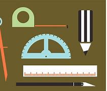 Image result for Cartoon Drafting Tools with Color