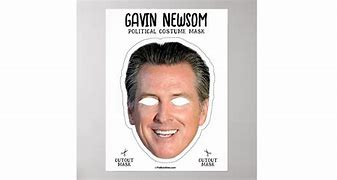 Image result for Gavin Newsom Mask