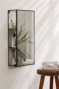 Image result for Bathroom Mirror with Hidden Storage