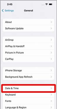 Image result for Display Date On iPhone
