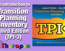 Image result for Transition Planning Inventory