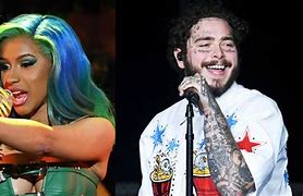 Image result for Post Malone Cardi B
