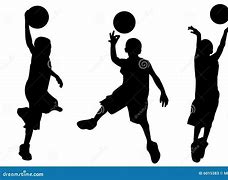 Image result for Boy Basketball Player Silhouette