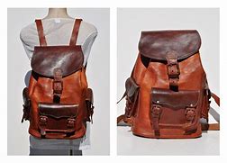 Image result for Vintage Leather Backpacks