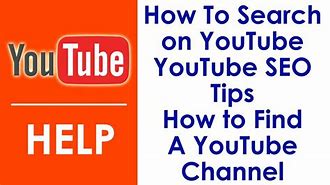 Image result for How to Search On YouTube