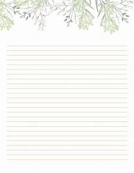 Image result for Blank Letter Template Aesthetic