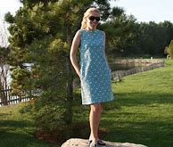 Image result for Liz Truss Blue Dress