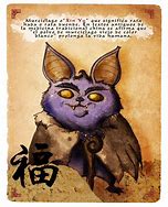 Image result for Chinese Bat Painting