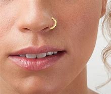 Image result for Solid Rose Gold Nose Ring