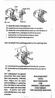 Image result for Janome Sew Easy Foot