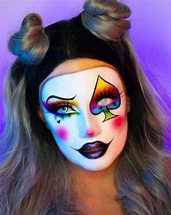 Image result for Creepy Face Makeup
