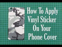 Image result for DIY Vinyl Phone Case
